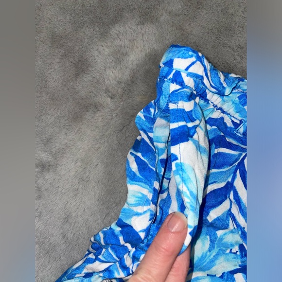 🌴Stella Parker Women's Pink and Blue Shorts - Picture 8 of 11